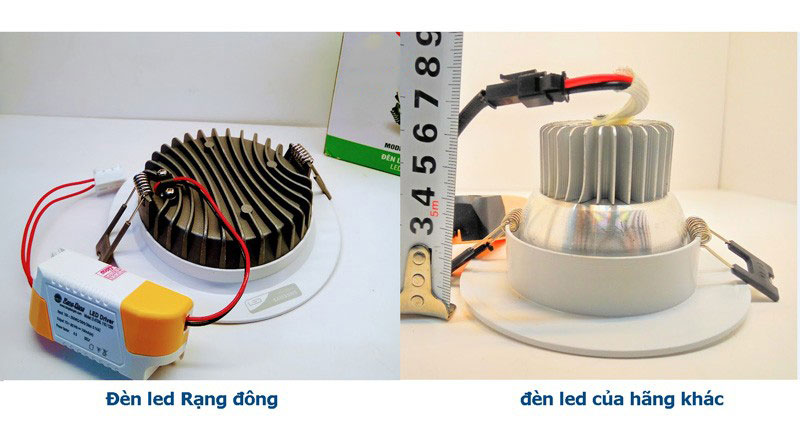 sự khác biệt giữa đèn rạng đông và đèn khác