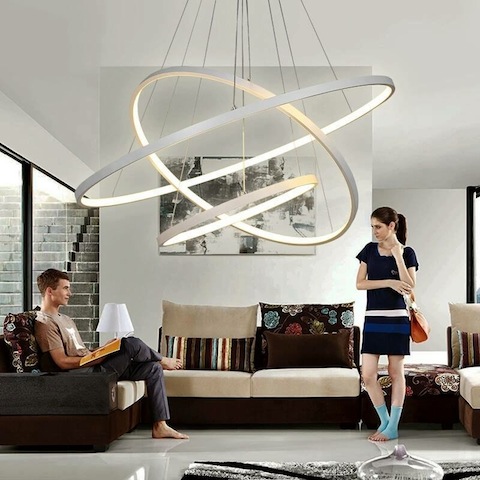 Đèn Thả led  hiện đại và độc đáo  từ phong cách đến kiểu dáng