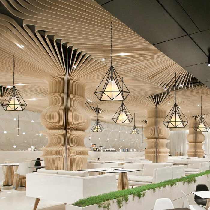 Một số mẫu đèn thả trang trí nghệ thuật mang lại không gian lãng mạn tinh tế.