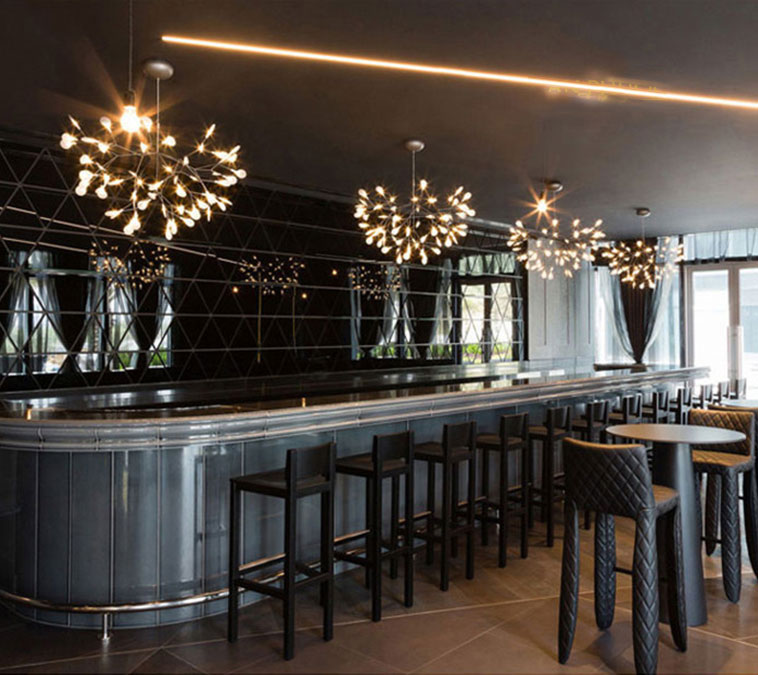 Đèn thả nghệ thuật đẹp giá rẻ phù hợp cho nhà hàng, quán bar, cà phê