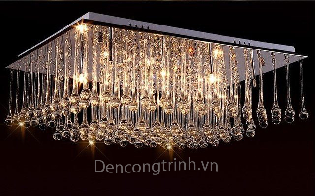 Lựa chọn đèn chùm cho nội thất thêm sang trọng