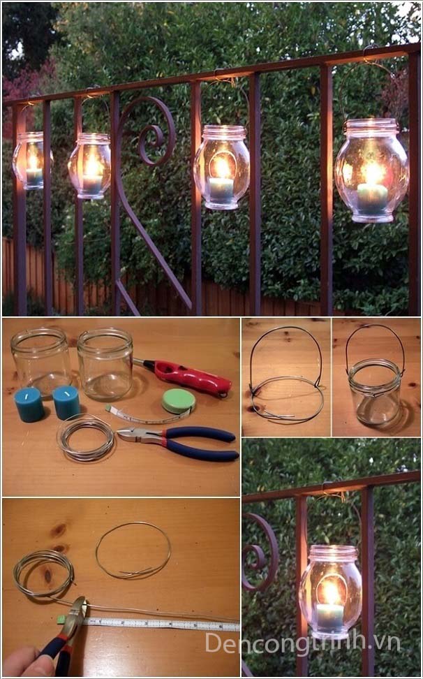 Trang trí lan can cho ban công nhà bạn với đèn LED cuốn hút