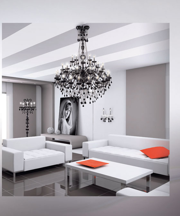 Sử dụng đèn trang trí trong thiết kế nội thất