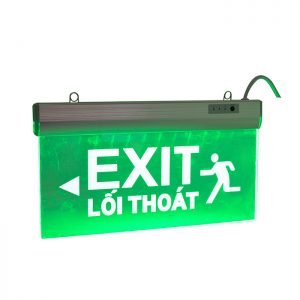 Tìm hiểu đèn Exit sự cố thoát hiểm Rạng Đông