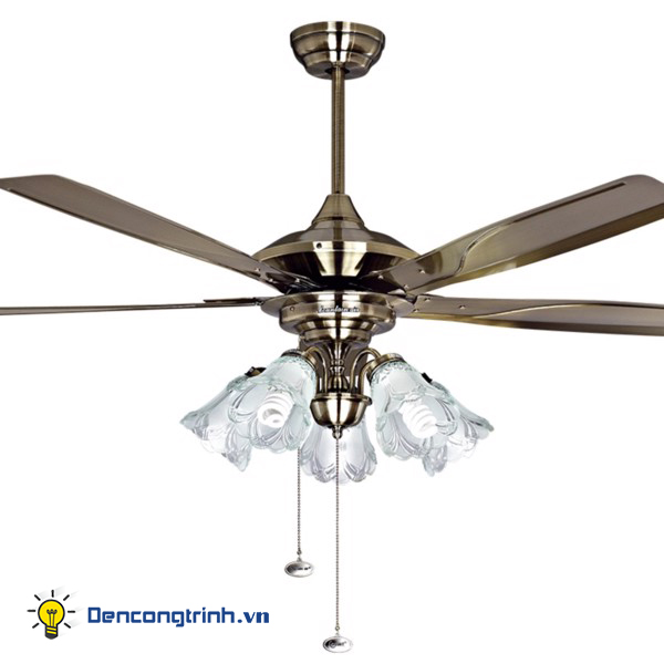 Lý do nên sử dụng đèn quạt trần trang trí cho biệt thự