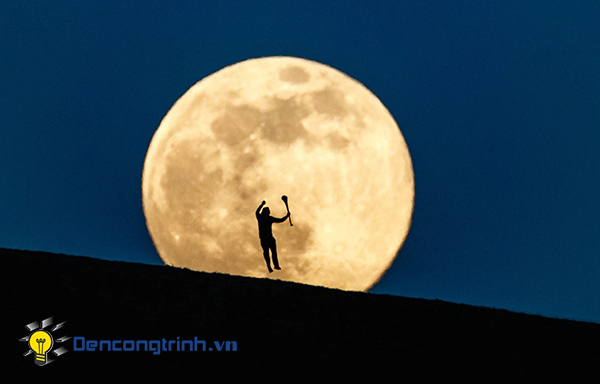 Siêu trăng lớn nhất năm rực sáng trên thế giới