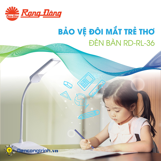 Những yếu tố cha mẹ không thể bỏ qua khi lựa chọn đèn bàn học cho trẻ