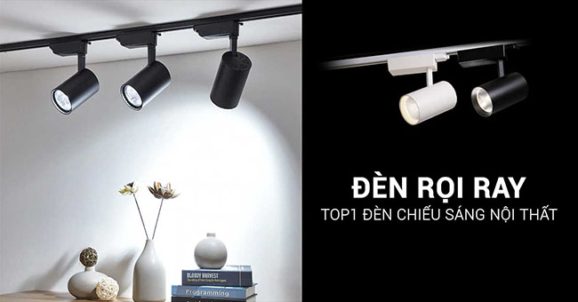 Đèn Led thanh ray trong chiếu sáng nội thất