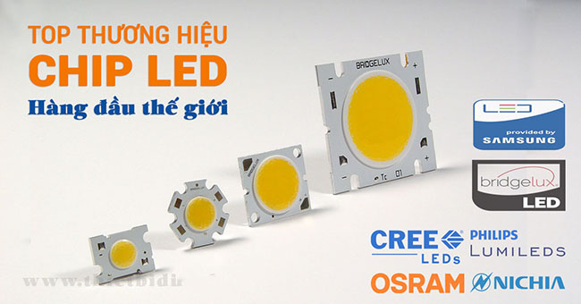 Những thương hiệu sản xuất Chip LED lớn trên thế giới