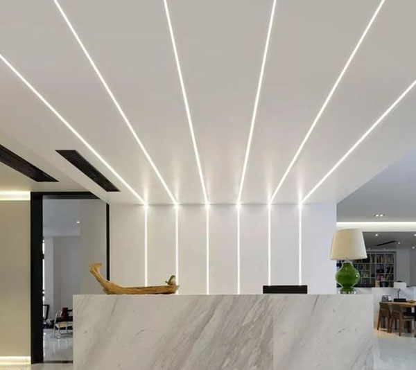 Mãn nhãn với các không gian sử dụng đèn led Linear