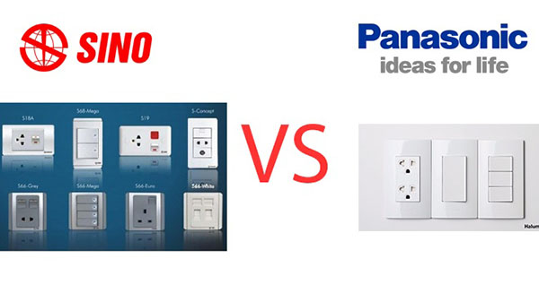 Chọn mua ổ cắm điện Sino hay Panasonic?
