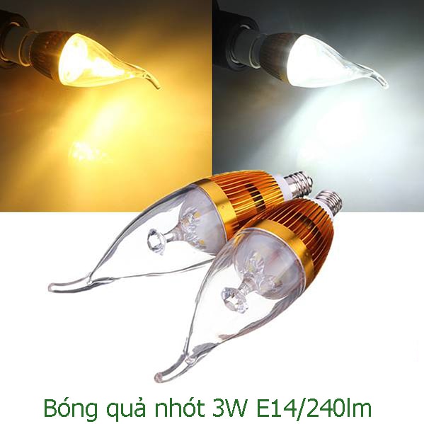 Bóng đèn LED quả nhót 3W - Sự trở lại của một huyền thoại