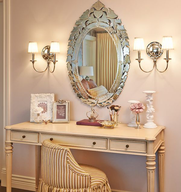 Bí quyết chọn đèn cho bàn trang điểm chuẩn