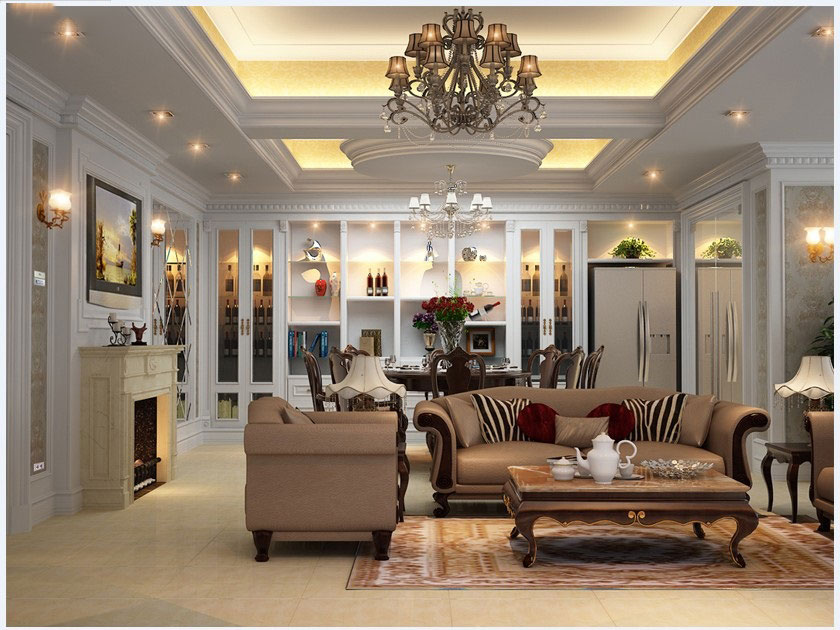 Top 5 cách thiết kế chiếu sáng bằng đèn LED kết hợp với đồ nội thất phòng khách