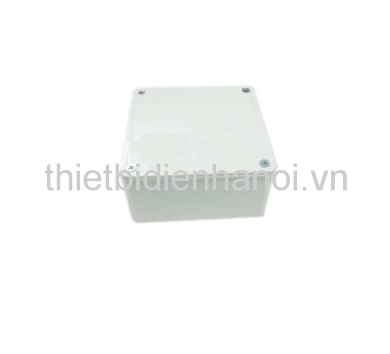Phụ kiện ống luồn tròn PVC (Hộp nối âm tường) Comet 100x100x45mm (ABU442)